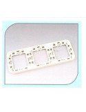 Marco 3 Elemento Blanco Nieve 40.803.05.0 [LOTE DE 12 Unidades] FONTINI