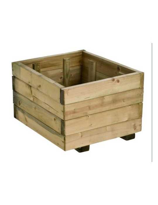 Jardinera Rustica Cuadrada 40X40X27 cm 30L 400 FOREST STYLE