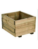 Jardinera Rustica Cuadrada 40X40X27 cm 30L 400 FOREST STYLE