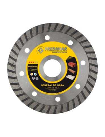 Disco Universal 115MM Turbo Rapid Cut Altura 10MM [LOTE DE 6 Unidades] FREDIMAR