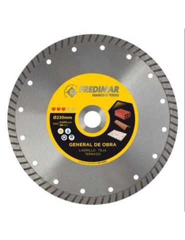Disco Universal 230MM Turbo Rapid Cut Altura 10MM [LOTE DE 2 Unidades] FREDIMAR
