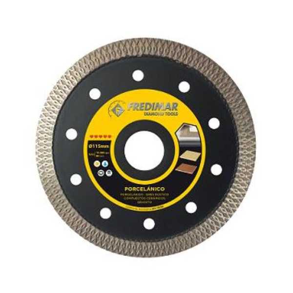 Disco Porcelanico Ø115 Turbo Trenzado Altura 10MM [LOTE DE 2 Unidades] FREDIMAR