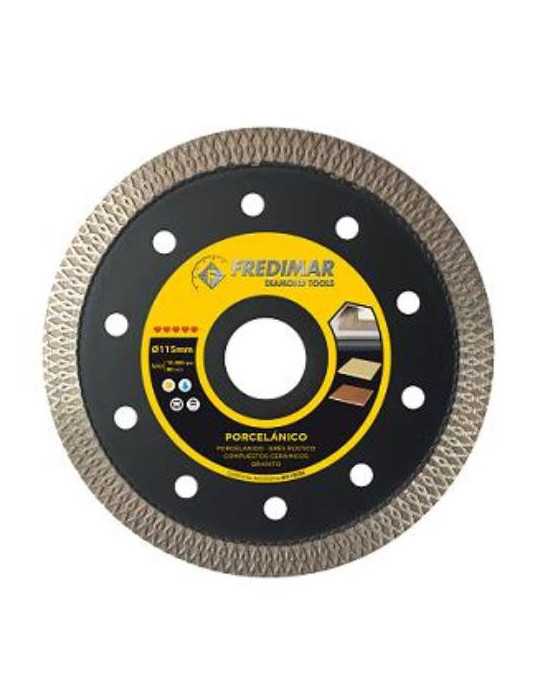 Disco Porcelanico Ø115 Turbo Trenzado Altura 10MM [LOTE DE 2 Unidades] FREDIMAR