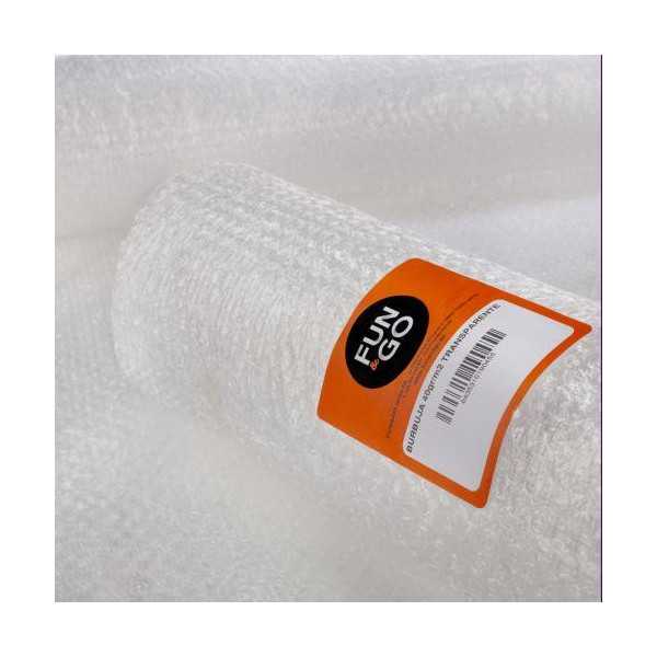 Plástico Burbuja 40 gr / M2. (R-1.2X10M) 20007 [LOTE DE 4 Unidades] FUN&GO