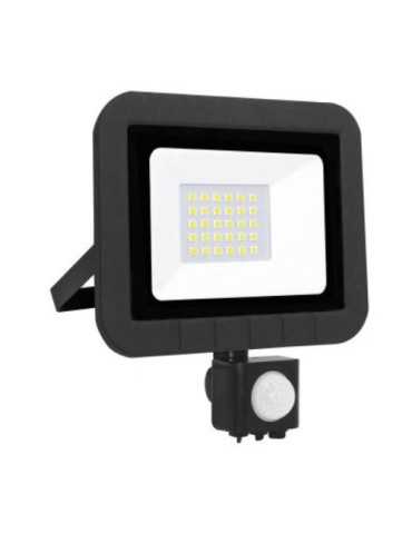 Proyector LED Sensor Plano Negro 20W.F [LOTE DE 2 Unidades] MATEL