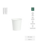 Vaso Carton Blanco 120CC (PACK-50UND) [LOTE DE 18 Unidades] MAXIPRODUCTS