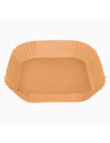 Molde Papel Siliconado Airfryer 20X20X4.5CN (50UD) [LOTE DE 12 Unidades] MAXIPRODUCTS