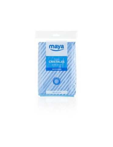 Bayeta Microfibra Cristales 40X40CM 07088 [LOTE DE 24 Unidades] MAYA