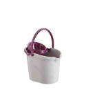 Cubo con Escurridor Atomic 14L Burdeos ATM9029 [LOTE DE 6 Unidades] MAYA