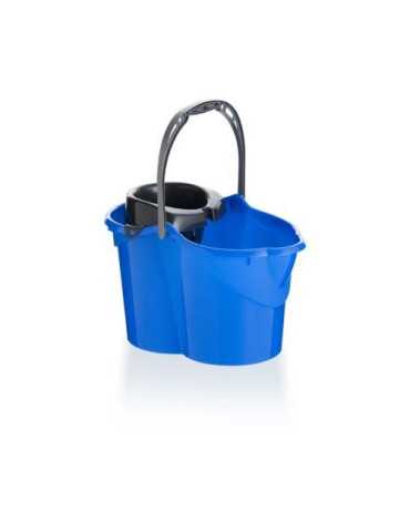 Cubo con Escurridor 15L Azul 9050 [LOTE DE 6 Unidades] MAYA