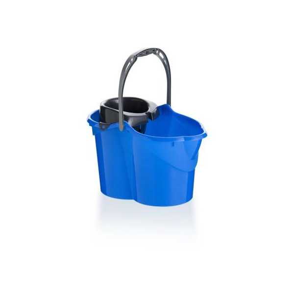 Cubo con Escurridor 15L Azul 9050 [LOTE DE 6 Unidades] MAYA