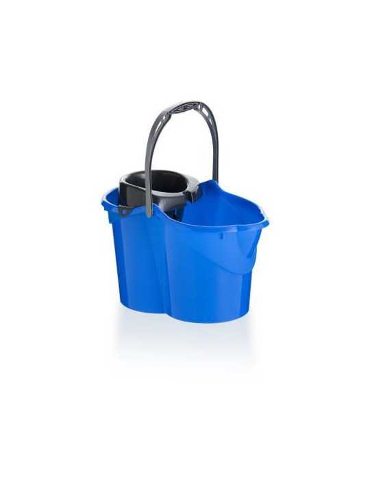 Cubo con Escurridor 15L Azul 9050 [LOTE DE 6 Unidades] MAYA