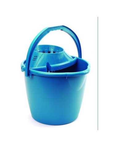 Cubo + Escurridor Azul 13L 09034 [LOTE DE 8 Unidades] MAYA