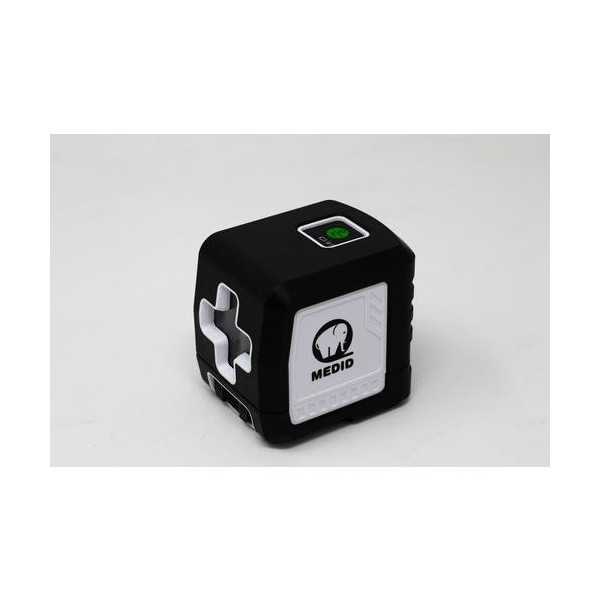 Mini Nivel Laser Compact Verde Lineas IP54 5661 MEDID