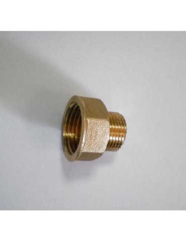 Racor Marsella 3/8X1/2 Macho Hembra 353102 [LOTE DE 24 Unidades] METALGRUP