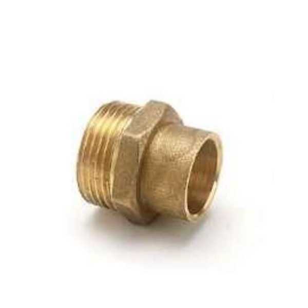 Entronque M 243 g Cu 3/4X22 [LOTE DE 16 Unidades] METALGRUP