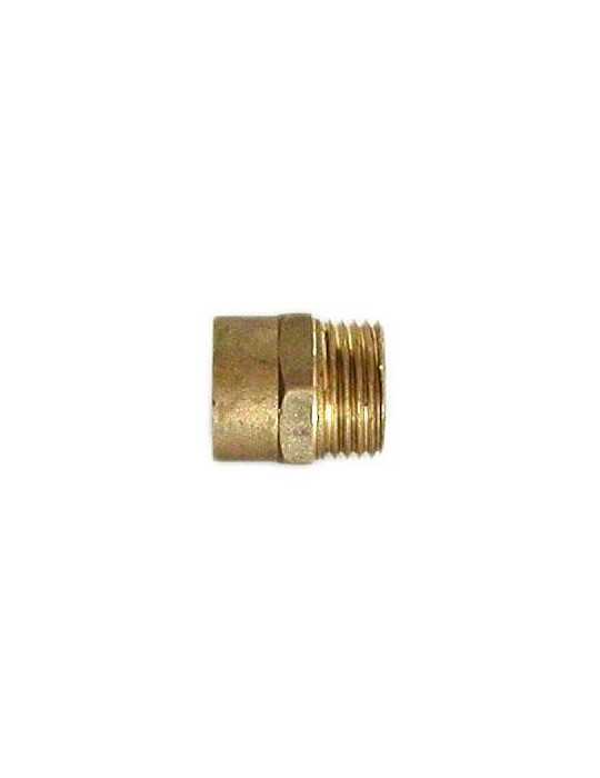 Entronque Macho 243 Cu 1/2X15 211.215 [LOTE DE 28 Unidades] METALGRUP