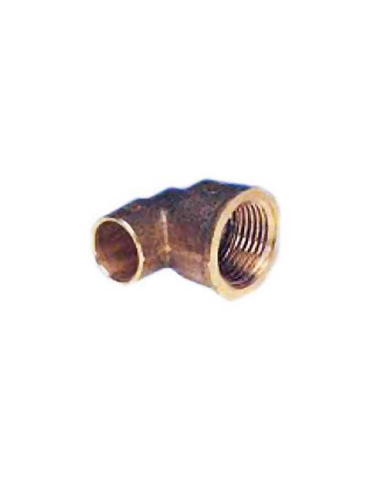 Codo Hembra 90 Cu 1/2X15 201.215 [LOTE DE 16 Unidades] METALGRUP