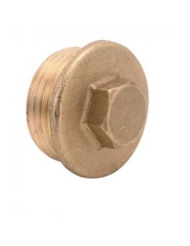 Tapón Macho Latón 3/8 361.001 [LOTE DE 36 Unidades] METALGRUP