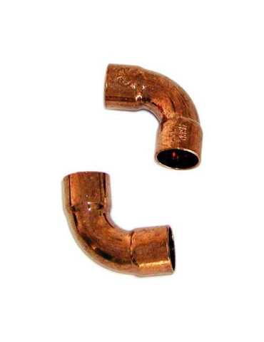 Accesorio Tubo Cobre Curva 90 18 545018 [LOTE DE 16 Unidades] METALGRUP