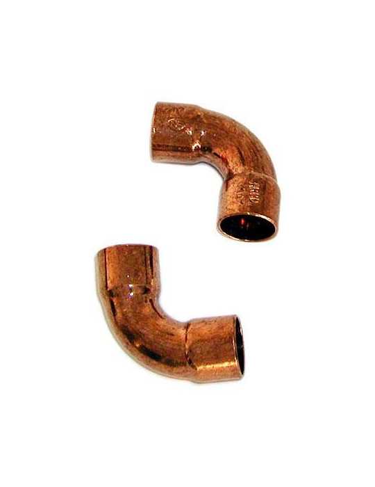 Accesorio Tubo Cobre Curva 90 18 545018 [LOTE DE 16 Unidades] METALGRUP