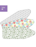 Funda 2 Capas para Tabla de Planchar 125X46CM [LOTE DE 4 Unidades] METALTEX