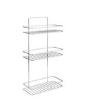 Estante Baño 3 Alturas Reflex Luxy 26X13X53CM [LOTE DE 2 Unidades] METALTEX