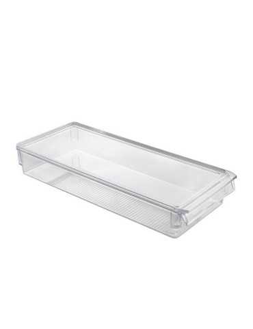 Organizador Frigorifico con Tapa 37X15X5CM [LOTE DE 6 Unidades] METALTEX