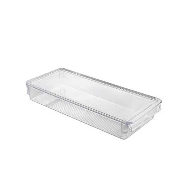 Organizador Frigorifico con Tapa 37X15X5CM [LOTE DE 6 Unidades] METALTEX