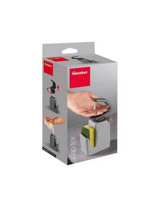 Dispensador Jabón Soaptex 297532000 [LOTE DE 4 Unidades] METALTEX