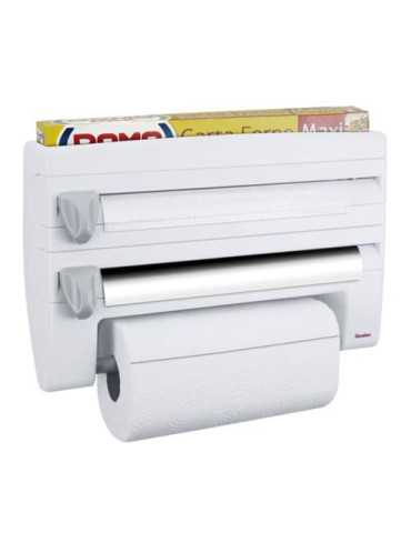 Dispensador 3 Rollos Cocina 254410 [LOTE DE 2 Unidades] METALTEX