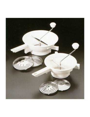 Pasapure 3 Discos a Manivela 20 cm 252120 [LOTE DE 4 Unidades] METALTEX