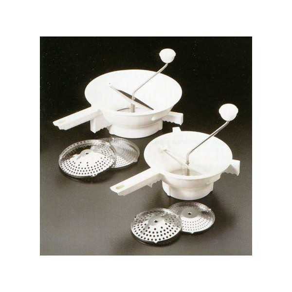 Pasapure 3 Discos a Manivela 20 cm 252120 [LOTE DE 4 Unidades] METALTEX