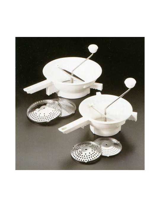 Pasapure 3 Discos a Manivela 20 cm 252120 [LOTE DE 4 Unidades] METALTEX