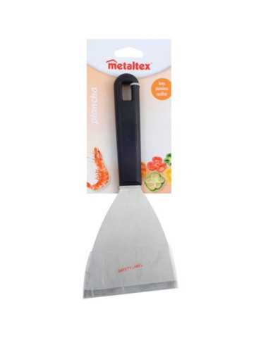 Espátula Plancha Triangular Inoxidable 204454 [LOTE DE 8 Unidades] METALTEX