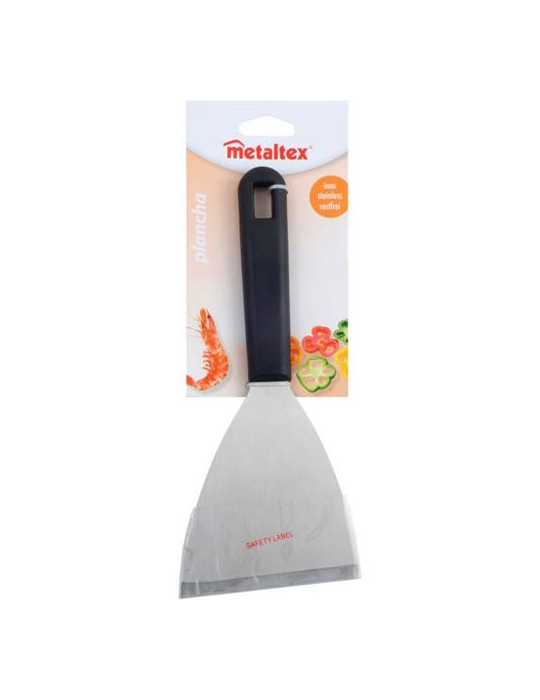Espátula Plancha Triangular Inoxidable 204454 [LOTE DE 8 Unidades] METALTEX