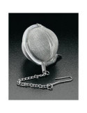 Filtro Te Inoxidable 4,5 cm con Cadena 253811 [LOTE DE 12 Unidades] METALTEX