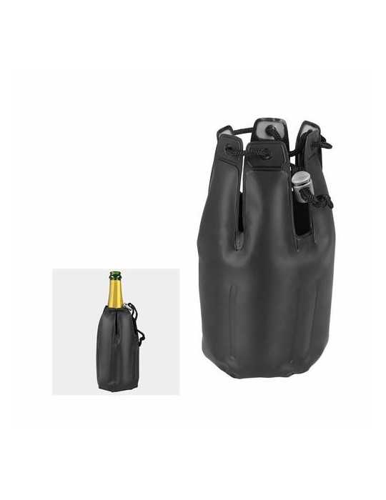 Enfriador de Botellas con Cordón BRRR... 25729200 [LOTE DE 4 Unidades] METALTEX