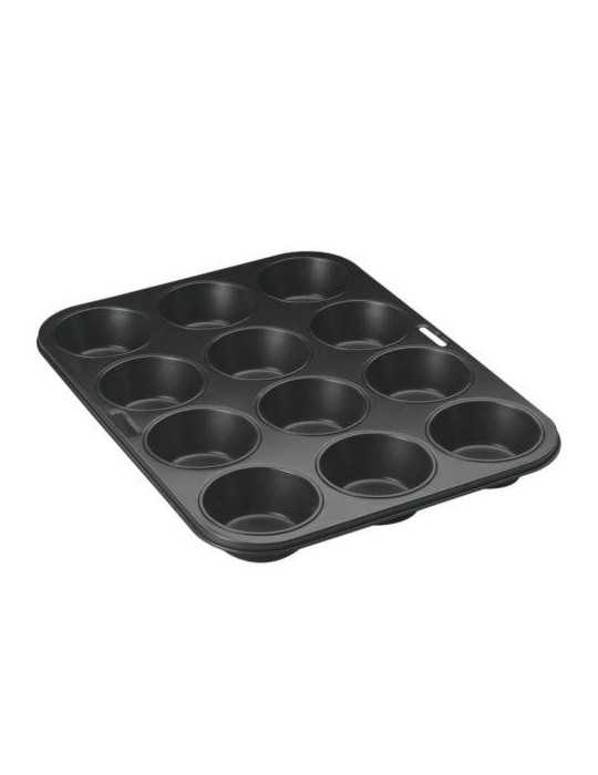 Molde 12 Muffins 7,5CM Dolceforno Superior [LOTE DE 6 Unidades] METALTEX
