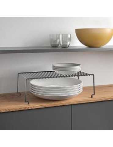 Estante Apilable Brooklyn Lava [LOTE DE 4 Unidades] METALTEX