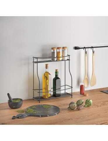 Estante Especiero Vertical Balsamico Lava [LOTE DE 2 Unidades] METALTEX