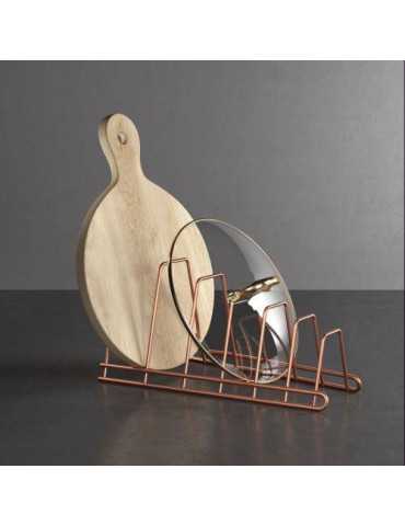 Soporte para 6 Tapaderas Cricket Copper [LOTE DE 4 Unidades] METALTEX