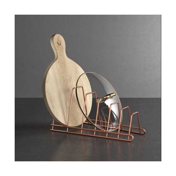 Soporte para 6 Tapaderas Cricket Copper [LOTE DE 4 Unidades] METALTEX