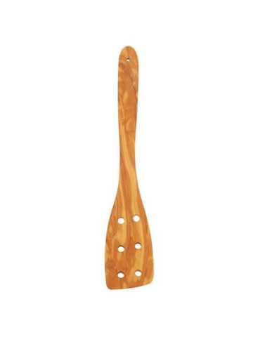 Cuchara Perforada 30 cm Olivo 580610 [LOTE DE 6 Unidades] METALTEX