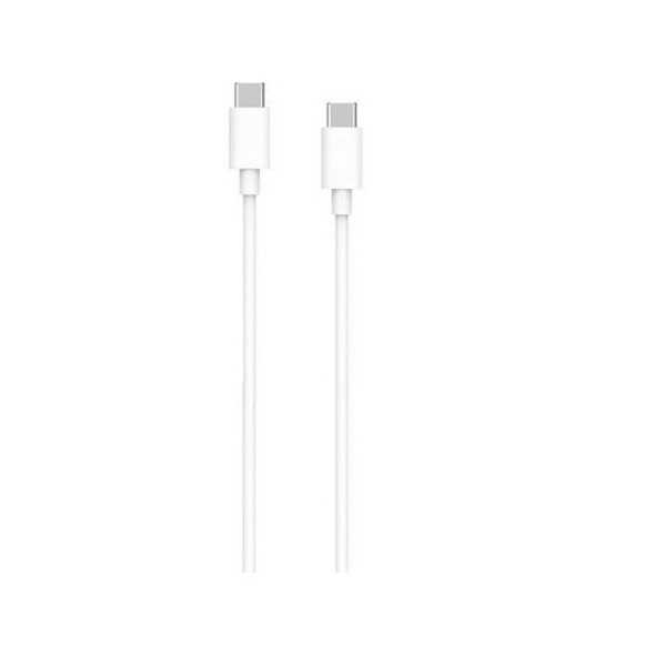 Cable USB-C 60W Power Delivery 2M 3A Blanco [LOTE DE 6 Unidades] METRONIC