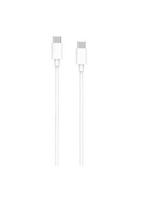 Cable USB-C 60W Power Delivery 2M 3A Blanco [LOTE DE 6 Unidades] METRONIC