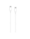 Cable USB-C 60W Power Delivery 2M 3A Blanco [LOTE DE 6 Unidades] METRONIC