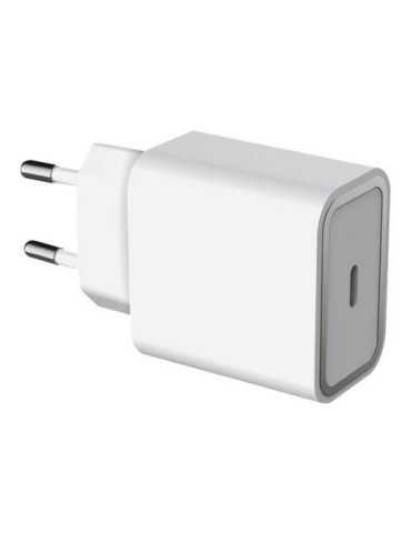 Cargador 25W Power Delivery USB-C Blanco F149615 [LOTE DE 4 Unidades] METRONIC