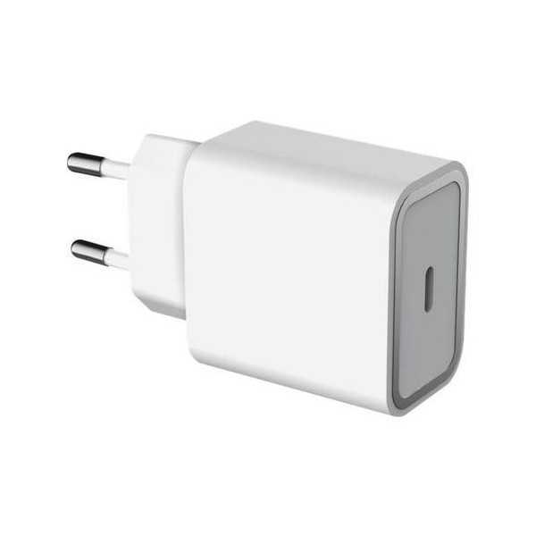 Cargador 25W Power Delivery USB-C Blanco F149615 [LOTE DE 4 Unidades] METRONIC