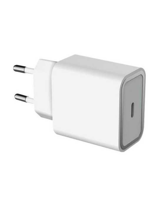 Cargador 25W Power Delivery USB-C Blanco F149615 [LOTE DE 4 Unidades] METRONIC